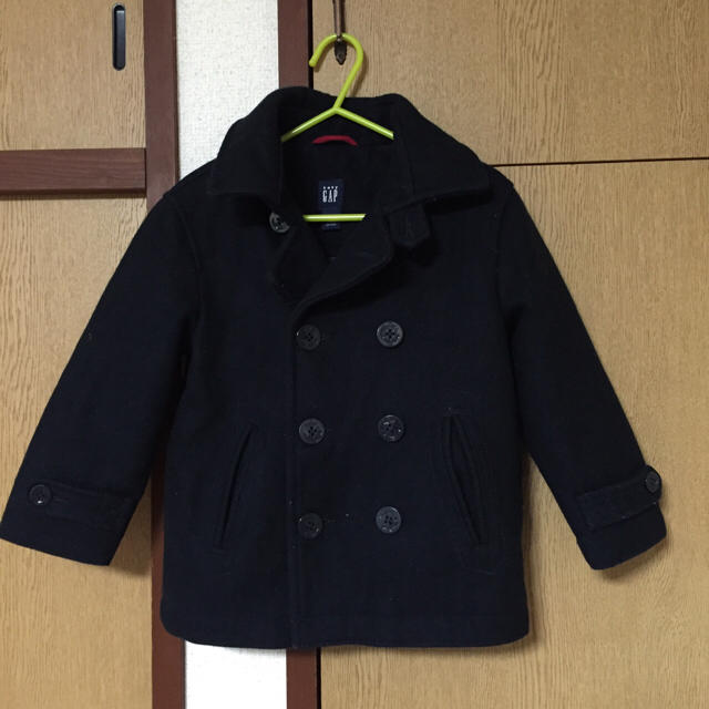 GAP Kids(ギャップキッズ)のGap 100 本格Pコート キッズ/ベビー/マタニティのキッズ服女の子用(90cm~)(コート)の商品写真