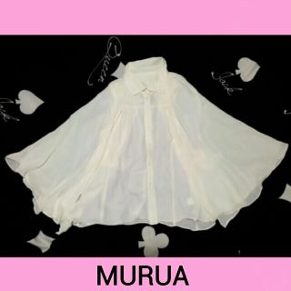 ムルーア(MURUA)のMURUA ３wayケープSH(シャツ/ブラウス(長袖/七分))