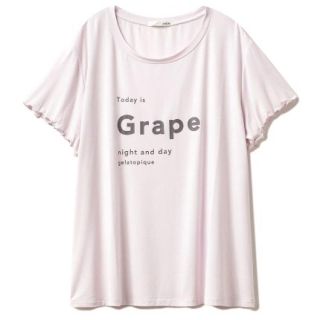 ジェラートピケ(gelato pique)のgelato pique ジェラート ピケ パステルロゴTシャツ　ラベンダー(Tシャツ(半袖/袖なし))