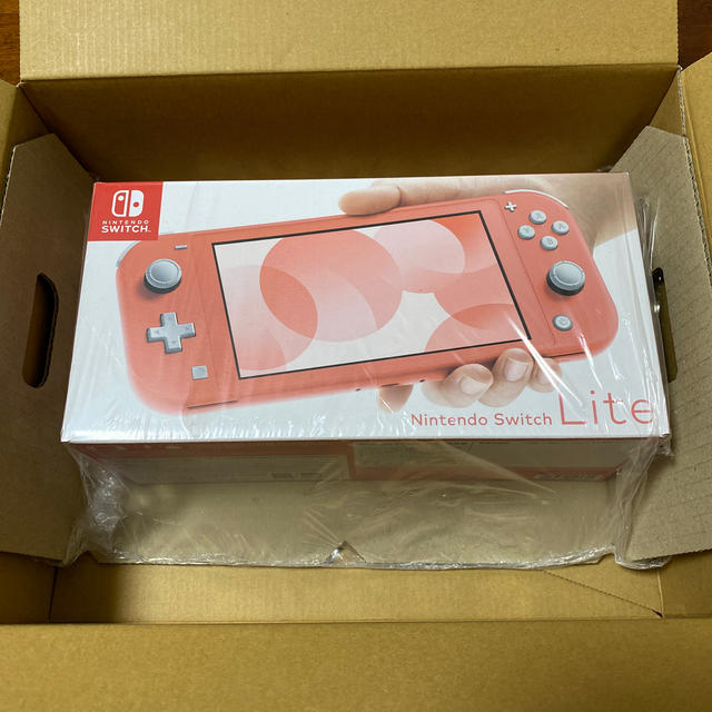 任天堂Switch Lite スイッチライト コーラル （購入明細あり）