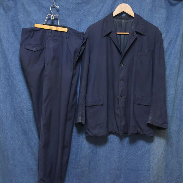 メンズ60s Vintage Gabardine Set Up