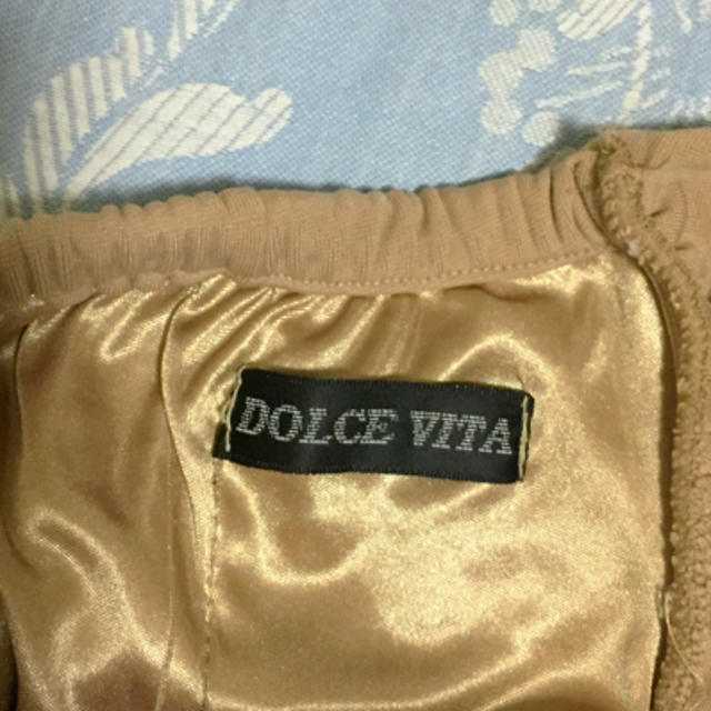 Dolce Vita(ドルチェビータ)のDOLCE  VETA  ホルダーネックワンピース レディースのワンピース(ひざ丈ワンピース)の商品写真