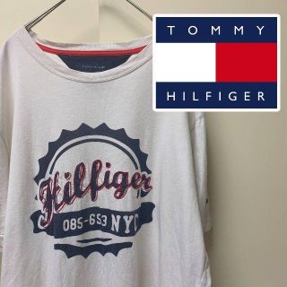 トミーヒルフィガー(TOMMY HILFIGER)のトミーヒルフィガー ステッチワーク Tシャツ XXL(Tシャツ/カットソー(半袖/袖なし))