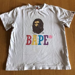 アベイシングエイプ(A BATHING APE)のTシャツ　BAPE KIDS  120  お値下げ中(Tシャツ/カットソー)