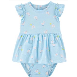 カーターズ(carter's)のぴしゅけミィちゃん様　carter's 新品　ワンピース　60〜70(ワンピース)