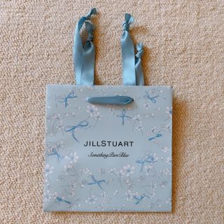 ジルスチュアート(JILLSTUART)の未使用 JILLSTUART ジルスチュアート 紙袋 サムシング ピュア ブルー(ショップ袋)