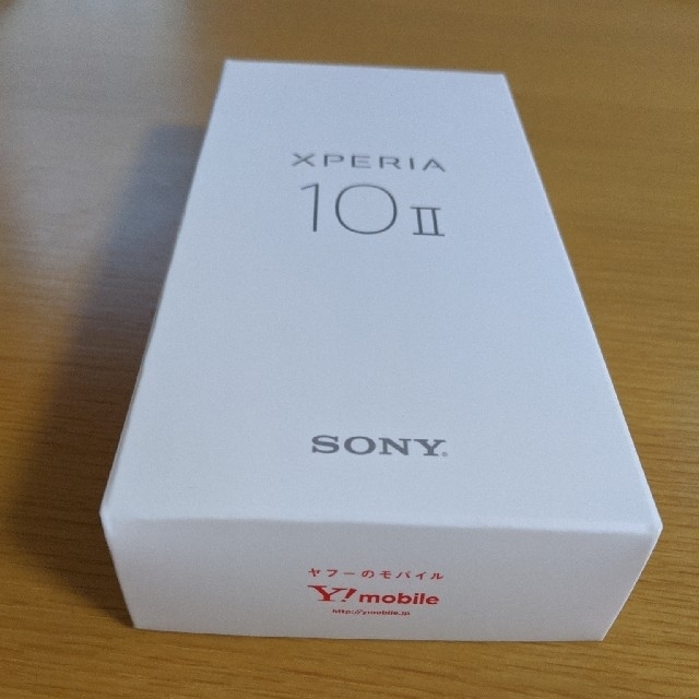 Xperia(エクスペリア)のSONYソニーXperia10Ⅱ　Y!mobileワイモバイル版 スマホ/家電/カメラのスマートフォン/携帯電話(スマートフォン本体)の商品写真
