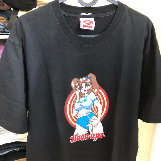 90s hook-ups Tシャツ　LTシャツ/カットソー(半袖/袖なし)