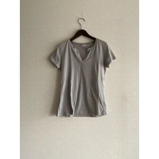 アズノウアズ(AS KNOW AS)のHealthknit/ヘルスニット/半袖Tシャツ カットソー ライトグレー(Tシャツ(半袖/袖なし))