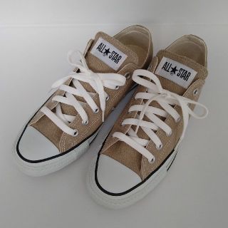 コンバース(CONVERSE)のコンバース　オールスター　ベージュ(スニーカー)