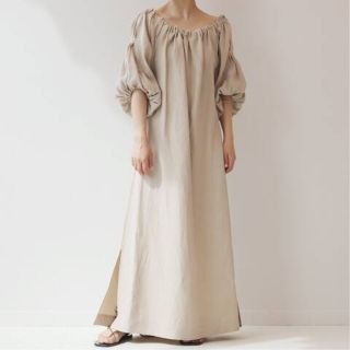 プラージュ(Plage)のplage　完売商品　シルクアサDRESS(ロングワンピース/マキシワンピース)