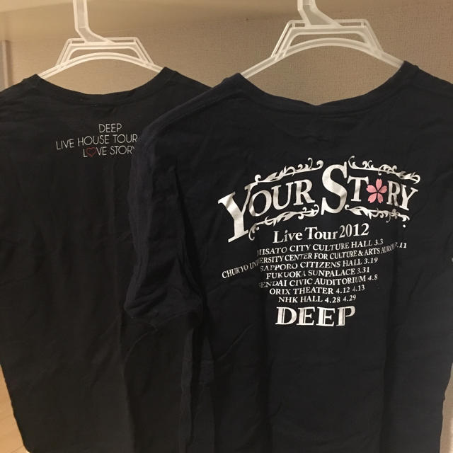 DEEP♡ティシャツSサイズ2枚セット レディースのトップス(Tシャツ(半袖/袖なし))の商品写真