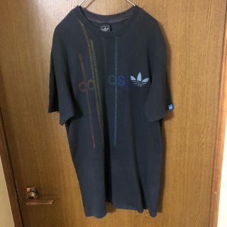 アディダス(adidas)のadidas トルコ製　ラインTシャツ ブラック(Tシャツ/カットソー(半袖/袖なし))