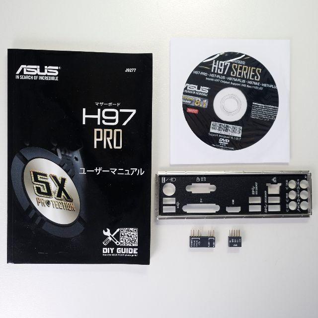 【動作確認済】ASUS H97 PRO マザーボード 2