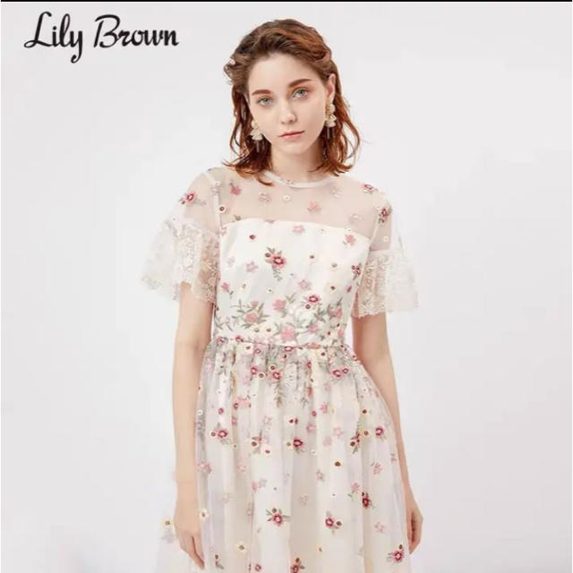 Lily Brown(リリーブラウン)のわさお様専用✩.*˚リリーブラウン♡ワンピース レディースのワンピース(ひざ丈ワンピース)の商品写真