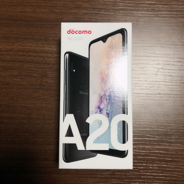 スマートフォン本体GALAXY A20 新品 未使用