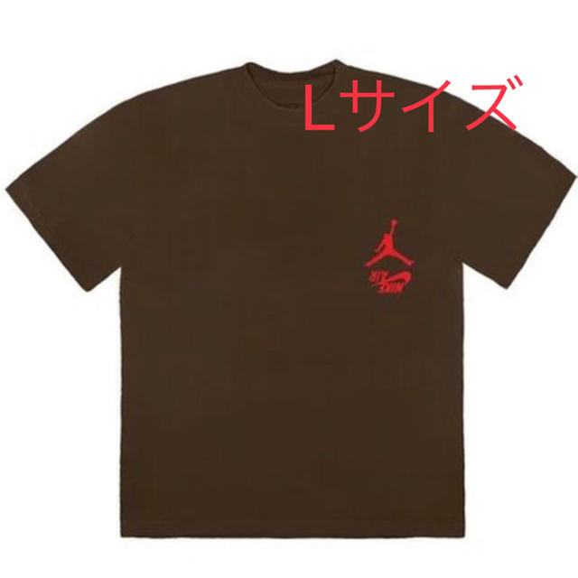 ★ナイキ×トラヴィス スコット Tシャツ ブラウン L