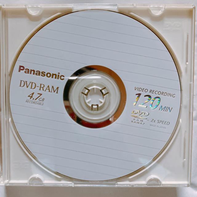 Panasonic(パナソニック)のつっつんさん専用！新品、未使用⭐︎DVD-RAM  6枚セット エンタメ/ホビーのDVD/ブルーレイ(その他)の商品写真