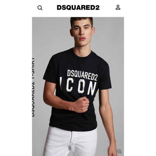 美品（1回のみ着)】Dsquared2 ICON T-Shirt Sサイズ - Tシャツ