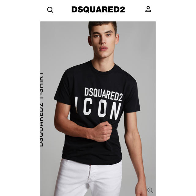 美品(1回のみ着)】Dsquared2 ICON T-Shirt Sサイズ - Tシャツ