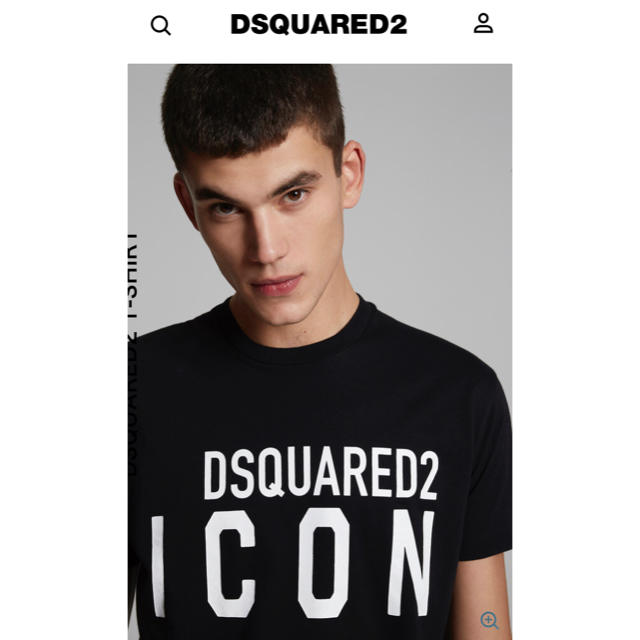 DSQUARED2(ディースクエアード)の【美品（1回のみ着)】Dsquared2 ICON T-Shirt  Sサイズ メンズのトップス(Tシャツ/カットソー(半袖/袖なし))の商品写真