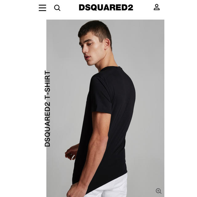 DSQUARED2(ディースクエアード)の【美品（1回のみ着)】Dsquared2 ICON T-Shirt  Sサイズ メンズのトップス(Tシャツ/カットソー(半袖/袖なし))の商品写真