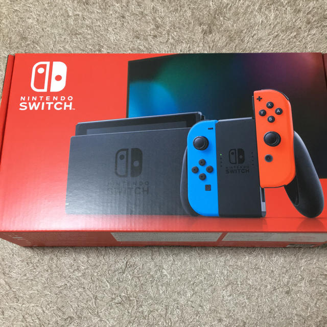 Switch　新品　ネオンブルー