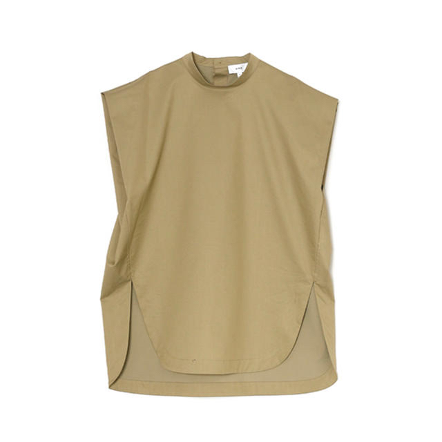 HYKE(ハイク)のタグ付　HYKE GRANDAD-COLLAR SLEEVELESS TOP レディースのトップス(シャツ/ブラウス(半袖/袖なし))の商品写真