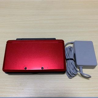 ニンテンドー3DS(ニンテンドー3DS)のニンテンドー 3DS フレアレッド (メーカー生産終了)(携帯用ゲーム機本体)