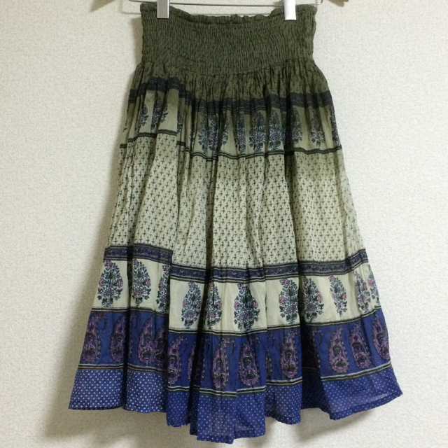 UNITED ARROWS(ユナイテッドアローズ)のエスニックスカート レディースのスカート(ロングスカート)の商品写真