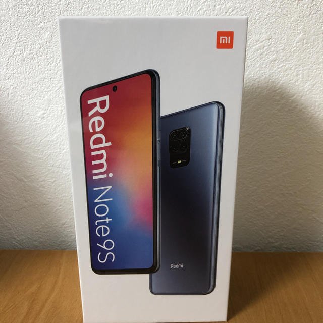 Xiaomi Redmi Note 9S ホワイト 新品 未使用