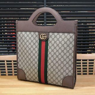 グッチ(Gucci)のラスク様の　超美品 グッチ 2020 現行 オフィディア トートバッグ ブラウン(トートバッグ)