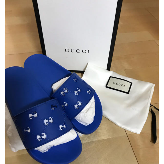 Gucci(グッチ)のグッチ　ラバーサンダル　ビーチサンダル レディースの靴/シューズ(サンダル)の商品写真