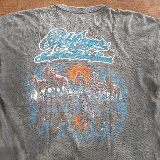 激レア 86年製 BOB SEGER ヴィンテージ バンドTシャツ ツアーT Ｓ 激レア 86年製 BOB SEGER ヴィンテージ バンドTシャツ ツアーT
