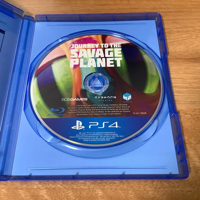 PlayStation4(プレイステーション4)のJourney to the savage planet エンタメ/ホビーのゲームソフト/ゲーム機本体(家庭用ゲームソフト)の商品写真