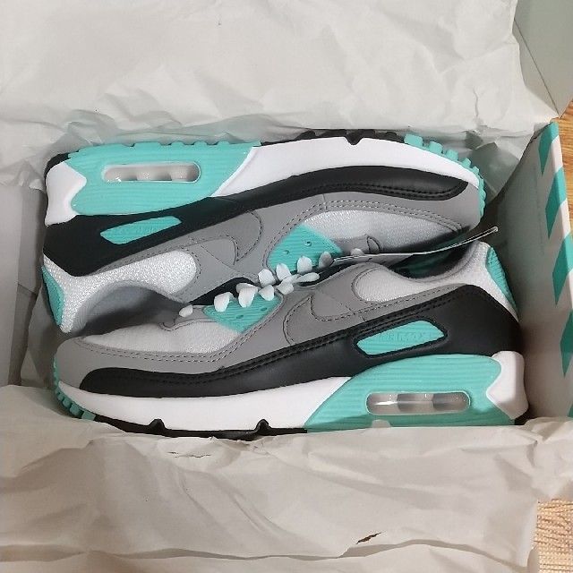 メンズ【新品】 NIKE AIR MAX 90 ナイキ エアマックス90 24.5cm ...