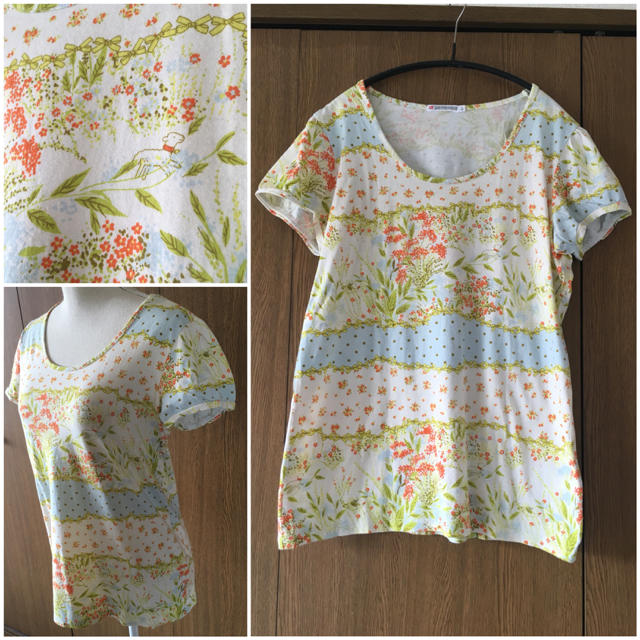 franche lippee(フランシュリッペ)のフランシュリッペロング丈Tシャツ レディースのトップス(Tシャツ(半袖/袖なし))の商品写真