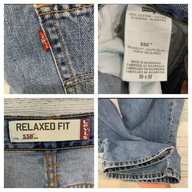 Levi's(リーバイス)の《バギーパンツ》リーバイス 550 テーパード デニムパンツ 古着ミックス メンズのパンツ(デニム/ジーンズ)の商品写真