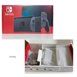 ニンテンドースイッチ(Nintendo Switch)のNintendo Switch ニンテンドースイッチ 新型 グレー(家庭用ゲーム機本体)