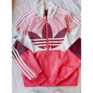 アディダス(adidas)のadidas originals ピンクジャージ(スカジャン)