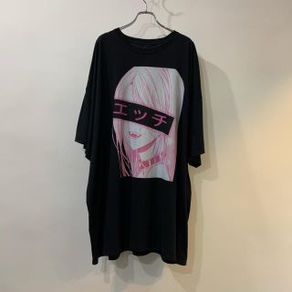 DESIGN BY HUMANS アメリカ　アニメ　オーバーサイズ  Tシャツ(Tシャツ/カットソー(半袖/袖なし))