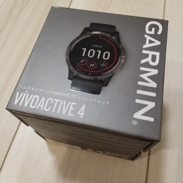 GARMIN(ガーミン)のGarmin スマートウォッチ vivoactive4 新品未使用 スポーツ/アウトドアのトレーニング/エクササイズ(トレーニング用品)の商品写真