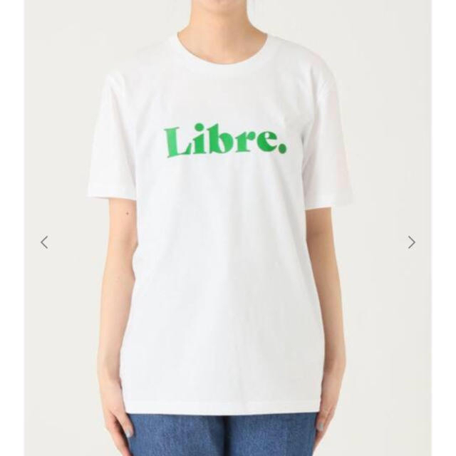 Drawer(ドゥロワー)のLes Petits Basics ル ベーシック　Tシャツ　完売　グリーンロゴ レディースのトップス(Tシャツ(半袖/袖なし))の商品写真