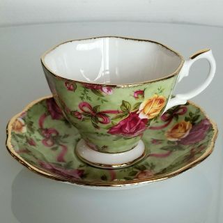 ロイヤルアルバート(ROYAL ALBERT)のロイヤルアルバート　グリーン　チンズ(食器)