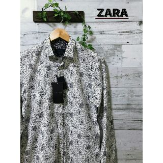 ザラ(ZARA)の【新品未使用】ZARA  花柄シャツ(シャツ)