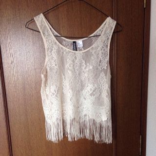 エイチアンドエム(H&M)のH&M♡レースタンク(タンクトップ)