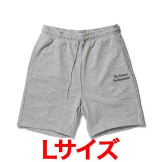 ワンエルディーケーセレクト(1LDK SELECT)のEnnoy Professional SWEAT SHORTS Lサイズ グレー(ショートパンツ)