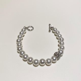 キャピタル(KAPITAL)のpearl beads bracelet パールビーズブレスレット(ブレスレット)