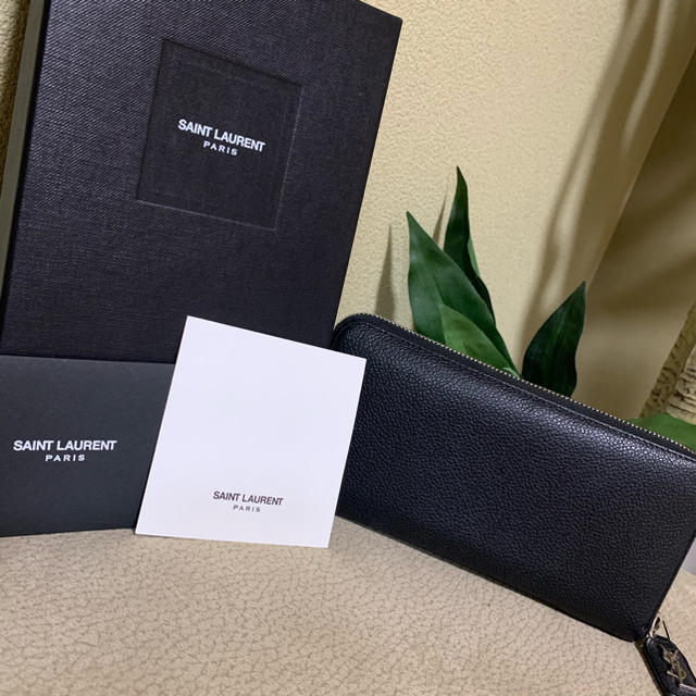 Saint Laurent(サンローラン)のサンローラン　ラウンドファスナー メンズのファッション小物(長財布)の商品写真