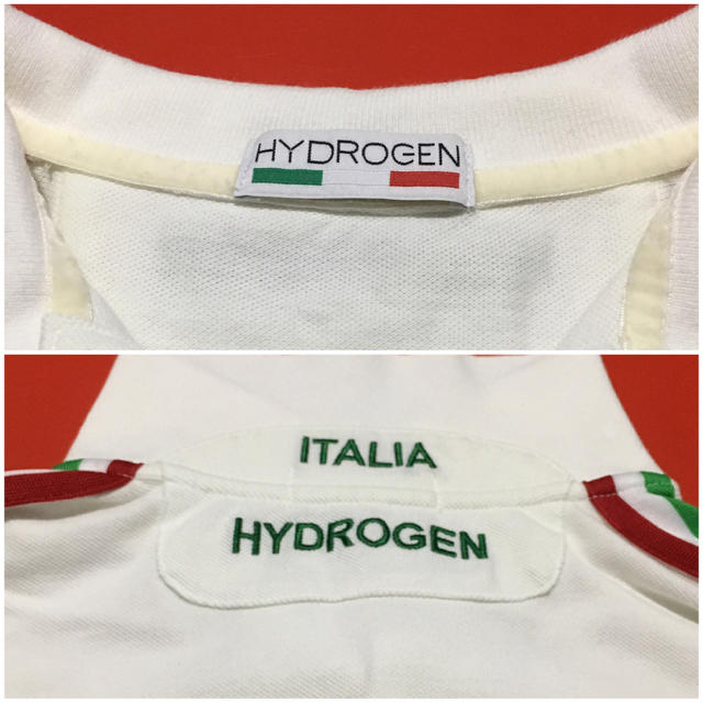 HYDROGEN(ハイドロゲン)のHYDROGEN ポロシャツ ハイドロゲン 半袖 プルオーバー カットソー メンズのトップス(ポロシャツ)の商品写真